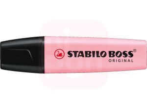 Marca Texto Stabilo Boss 70/129 Rosa Pastel